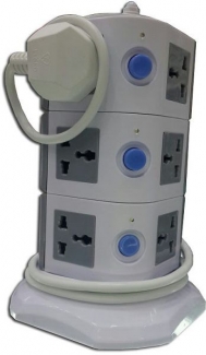 Multi Switched Vertical Socket Outlet