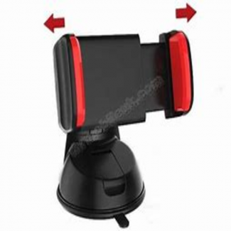 Car Mount Mobile Phone Holder with Silicone Suction Cup, 360? Rotation, Fits 3.5-6