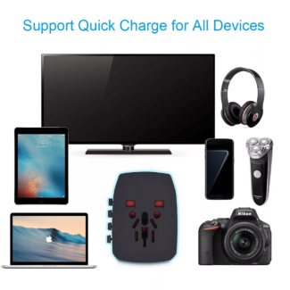 Budi 4-Port Universal USB Travel Charger with Smart IC Fast Charging and Safety Design Price in Pakistan | LAPTAB