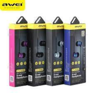 Awei ES-860i Wired In-Ear Earphones with 3.5mm Jack, Built-in Mic, Lightweight and Ergonomic Design Price in Pakistan | LAPTAB
