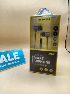 Awei Steel Series Q5i Metal Stereo Earphones with Mic, Lightweight and Ergonomic Design