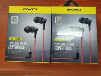 Awei ES-450M Wired In-Ear Headphones with Microphone and Ergonomic Design Price in Pakistan | LAPTAB