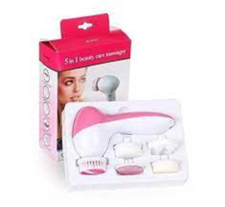 Electric Facial Cleansing Brush with Four Replaceable Heads, Waterproof Spa Massager Price in Pakistan | LAPTAB