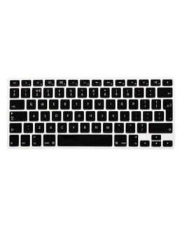 Macbook Pro 13 Inch Keyboard Skin L-Shape Black TPU Cover EU Layout Price in Pakistan | LAPTAB