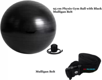 Yoga Ball Black for Muscle Relaxation, Balance, Flexibility, and Toning Price in Pakistan | LAPTAB