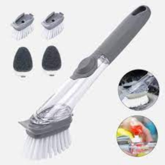 Automatically Add Cleaner DECONTAMINATION Cleaning Brush with Non-Scratch Nylon Bristles and Scraper Edge Price in Pakistan | LAPTAB