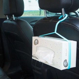 Soft Paper Hanger Holder with Elastic Loop and Hook for Car, Bathroom, Kitchen Price in Pakistan | LAPTAB
