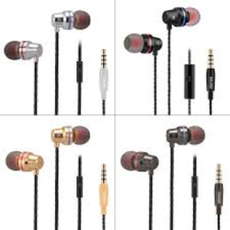 Stereo Super Bass In-Ear Earphones KJ-877 with HiFi Stereo and 3.5mm Compatibility Price in Pakistan | LAPTAB