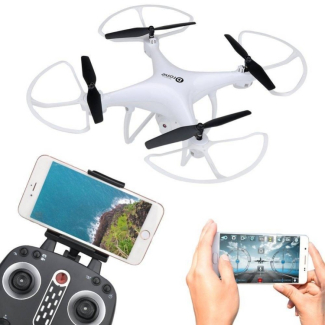 Wifi Drone Camera LH-X25 with LED Light, 720p, 360? View, 200m Range, Auto Takeoff/Landing Price in Pakistan | LAPTAB