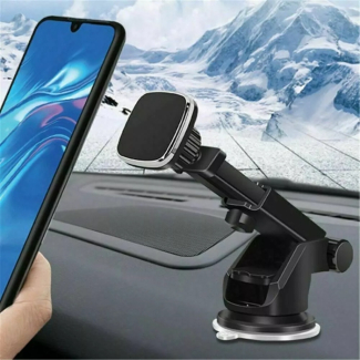 Magnetic Car Mount Holder for Phone with 360? Rotation, Dashboard & Windshield Use Price in Pakistan | LAPTAB