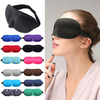 3D Sleeping Eye Mask Cover Kit for Travel