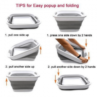3 in 1 Foldable Cutting Board with Colander and Non-Slip Handle for Kitchen Use Price in Pakistan | LAPTAB