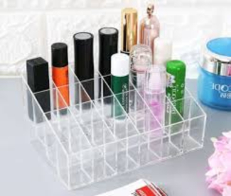 Lipstick and Jewelry Storage Box with 24 Grids, Acrylic Makeup Organizer Holder Price in Pakistan | LAPTAB