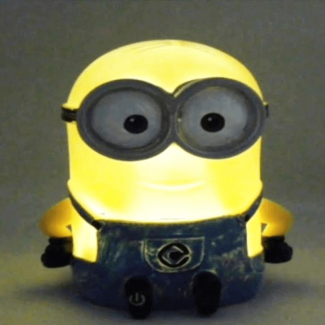 Despicable Me Minion Soft Night Light for Kids with Auto Shut-Off and Portable Design Price in Pakistan | LAPTAB