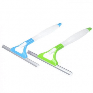Shower Squeegee and Window Cleaning Wiper Pack of 2 with Silicone Blades and Rotating Hooks Price in Pakistan | LAPTAB