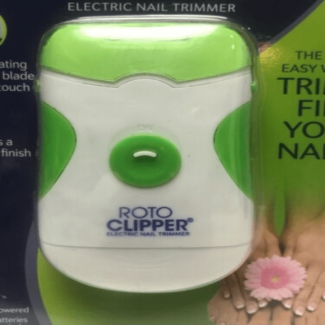 Roto Clipper Electric Nail File Trimmer Cordless with Safe Rotating Blades and Ergonomic Grip Price in Pakistan | LAPTAB