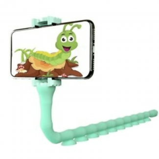 Universal Lazy Phone Holder Cute Caterpillar 360? Rotating for Phones up to 6 Inch Price in Pakistan | LAPTAB