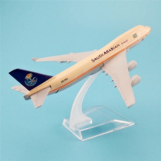 Metal Airplane Model Saudi Arabian Boeing 777 Miniature for Skill Development Price in Pakistan | LAPTAB