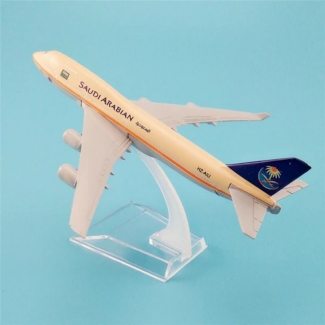Metal Airplane Model Saudi Arabian Boeing 777 Miniature for Skill Development Price in Pakistan | LAPTAB