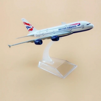 Metal Airplane Model British Airways Airbus A380 - Collectible Toy Gift Price in Pakistan | LAPTAB