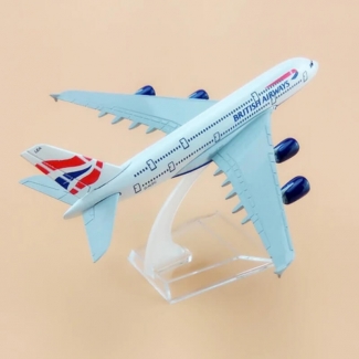 Metal Airplane Model British Airways Airbus A380 - Collectible Toy Gift Price in Pakistan | LAPTAB