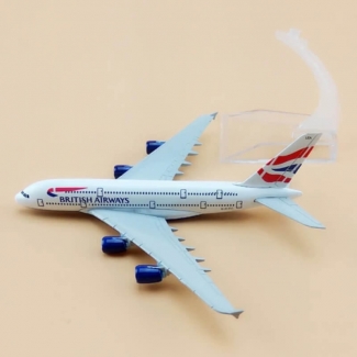 Metal Airplane Model British Airways Airbus A380 - Collectible Toy Gift Price in Pakistan | LAPTAB