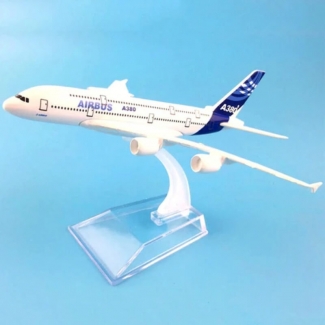 Metal Airplane Model A380 Airbus - High Quality Collectible for Kids and Enthusiasts Price in Pakistan | LAPTAB