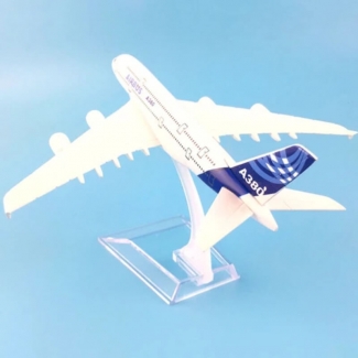 Metal Airplane Model A380 Airbus - High Quality Collectible for Kids and Enthusiasts Price in Pakistan | LAPTAB