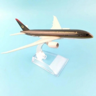Metal Airplane - Royal Jordanian