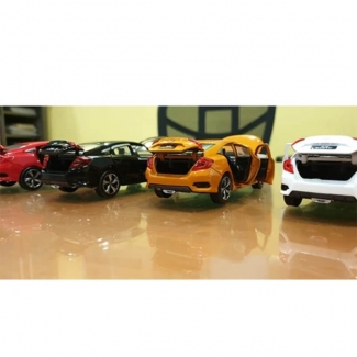 Die-Cast Honda Civic 2019 Model with Openable Doors, Engine Sound, and Lights Price in Pakistan | LAPTAB
