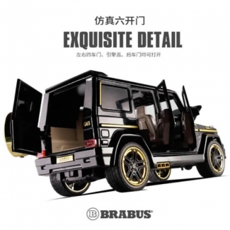 Metal Body Mercedes-Benz Brabus G65 Die-Cast Toy with Light, Sound, and Opening Doors Price in Pakistan | LAPTAB