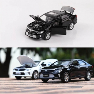 Die-cast Model Toyota Camry 2015 with Pull Back, Sound, Light, and Opening Doors Price in Pakistan | LAPTAB