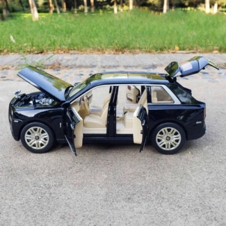 Metal Body Diecast Rolls Royce Cullinan Model with Light, Sound, and Openable Doors Price in Pakistan | LAPTAB
