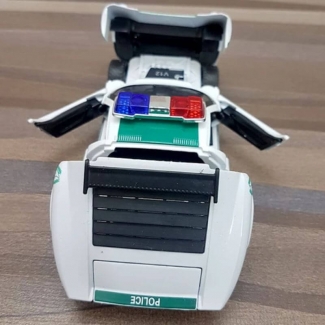 Diecast Miura Concept 1965 Police Car Model with Back n Go Action and Opening Doors Price in Pakistan | LAPTAB