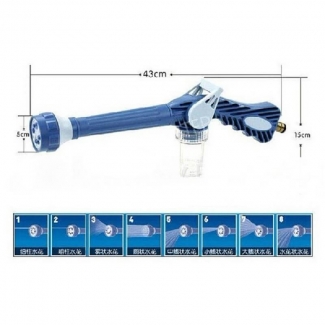 EZ Jet Water Cannon 8 Nozzle Watering and Soap Dispenser Pump with Adjustable Lever Price in Pakistan | LAPTAB