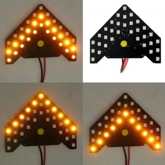 2 Pcs Car Side Replicate Arrow Form 33 SMD LED Light with High Brightness and Easy Setup