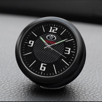 Car Interior Decoration Clock Watch for Toyota with Steel Movement and Glass Surface Price in Pakistan | LAPTAB