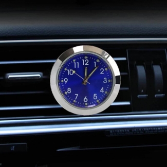 Analog Quartz Car Clock with Perfume Holder and Night Glow, Blue Price in Pakistan | LAPTAB