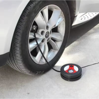 Car Mini Inflatable Pump Air Compressor Tire Inflator 12V Portable 260PSI Price in Pakistan | LAPTAB