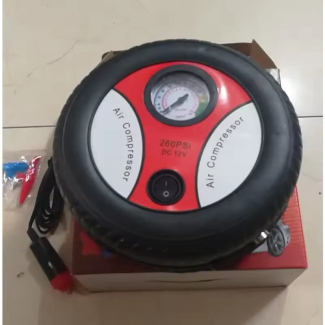 Car Mini Inflatable Pump Air Compressor Tire Inflator 12V Portable 260PSI