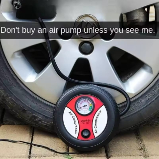 Car Mini Inflatable Pump Air Compressor Tire Inflator 12V Portable 260PSI Price in Pakistan | LAPTAB