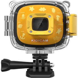 Kids Action Fun Camera Waterproof 1080p with Accessories and Rechargeable Battery