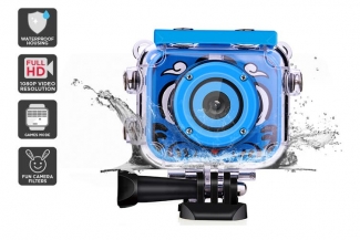 Kids Action Fun Camera Waterproof 1080p with Accessories and Rechargeable Battery Price in Pakistan | LAPTAB