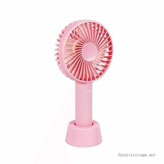 USB Mini Handheld Fan Cooler Portable Rechargeable with 3 Speed Modes and Anti-Slip Base Price in Pakistan | LAPTAB