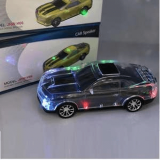 JHW-V66 Crystal Car Bluetooth Speakers with Lithium Ion Battery and Low-Frequency Radiator