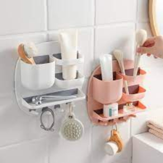 Wall Rack Sticky Plastic Holder