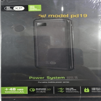 KP Power Bank PD 19 10000mAh Portable Charger with Fast, Safe Charging and Matte Grip Price in Pakistan | LAPTAB