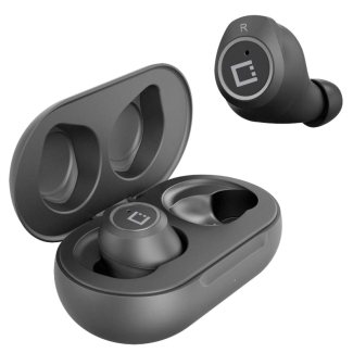 True Wireless Earbuds V5 TWS Waterproof with HD Audio, Noise Reduction, Low Latency