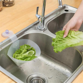 Kitchen Utensil Holder with Suction Cup Drainer Basket, Easy Install, Plastic Price in Pakistan | LAPTAB