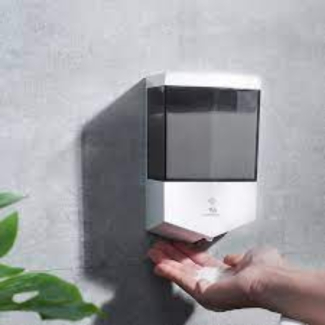 Wall Mount Automatic Soap Dispenser 600ml Durable ABS Plastic, Push-Style for Washrooms and Kitchens Price in Pakistan | LAPTAB